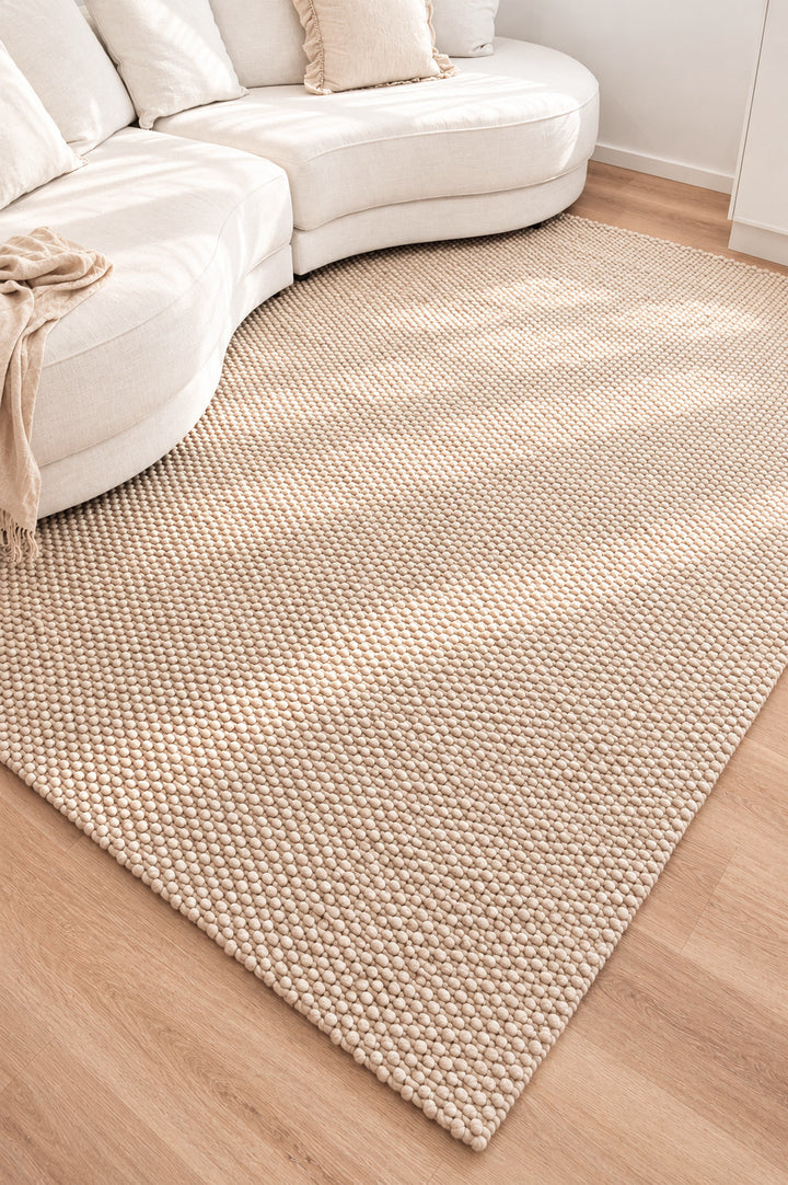 Allure Amber Oat Wool Rug