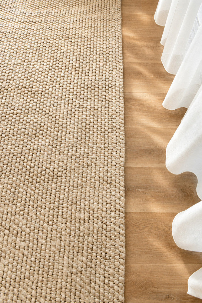Allure Amber Oat Wool Rug
