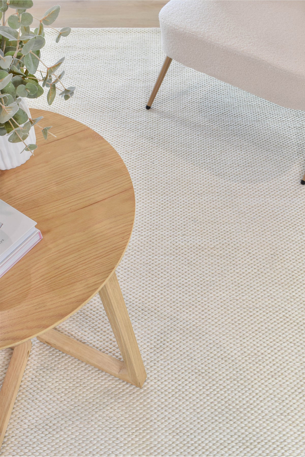 Allure Cloud Silk Wool Rug