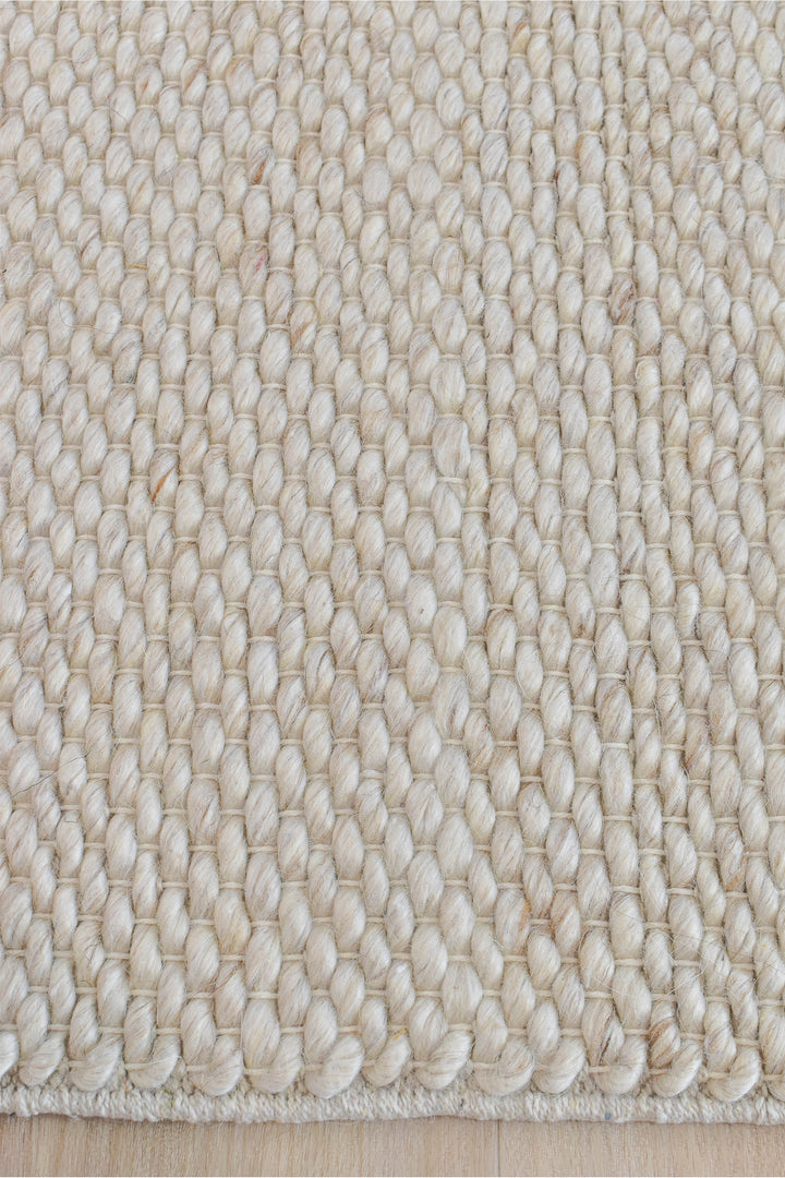 Allure Earth Linen Wool Rug