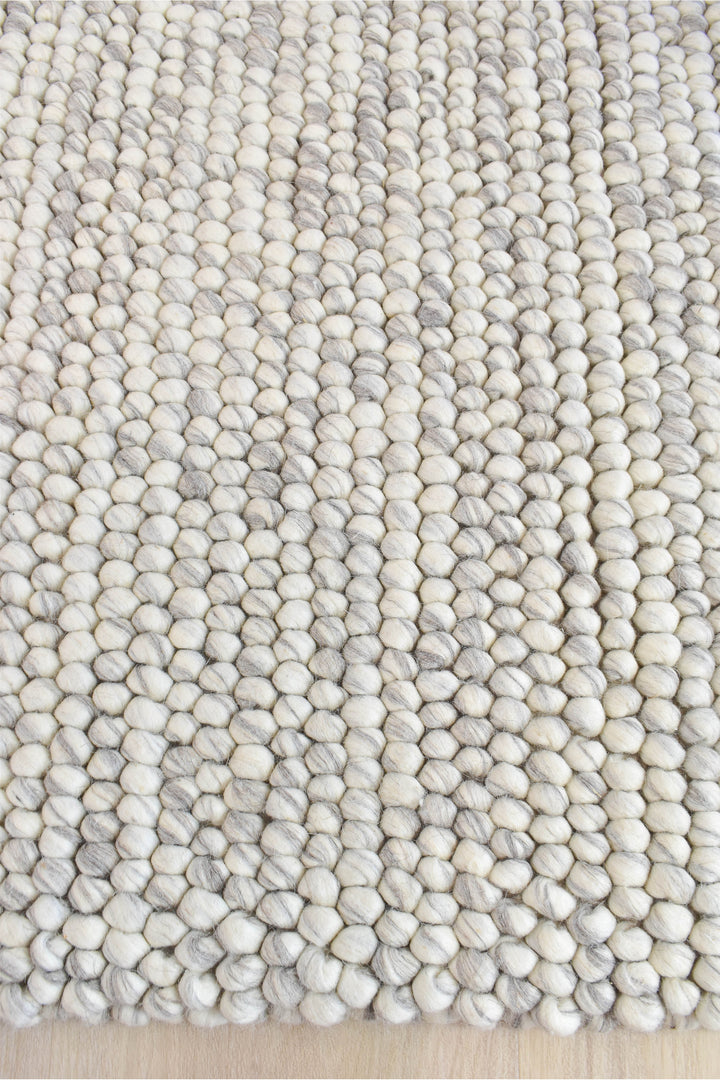 Allure Silver Mist Wool Rug