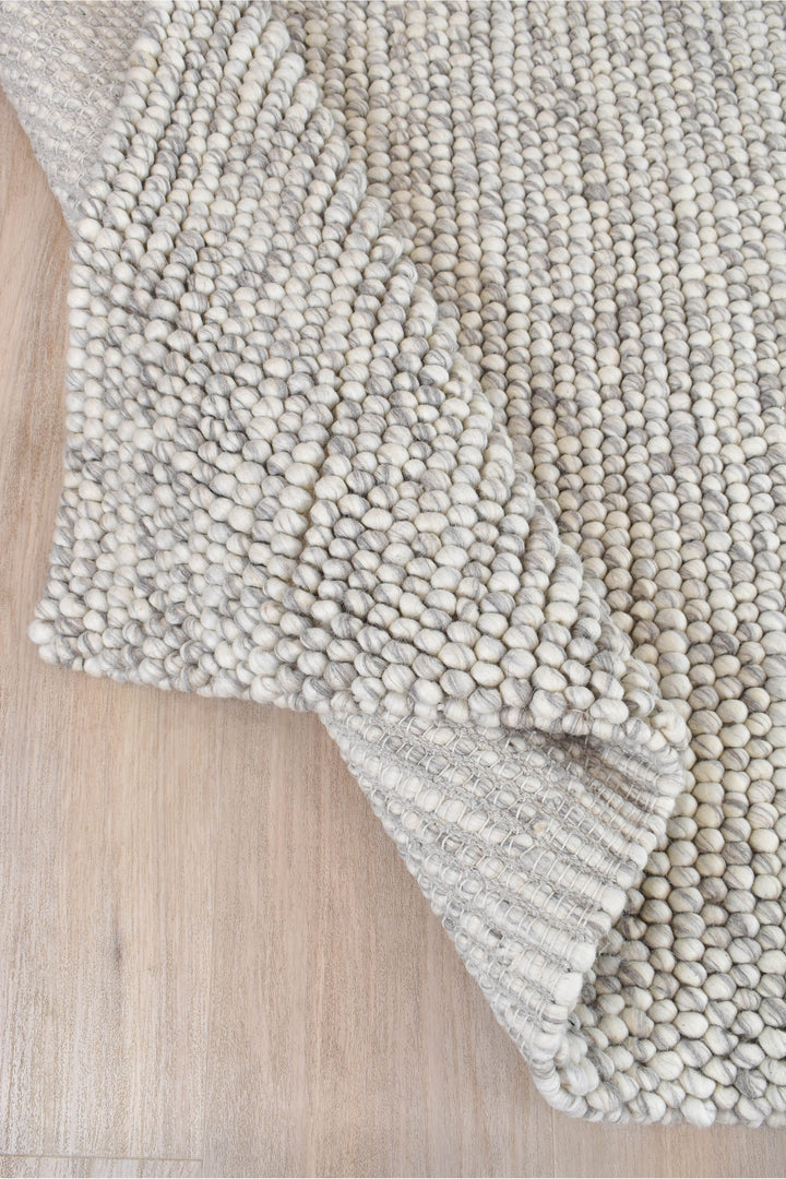 Allure Silver Mist Wool Rug