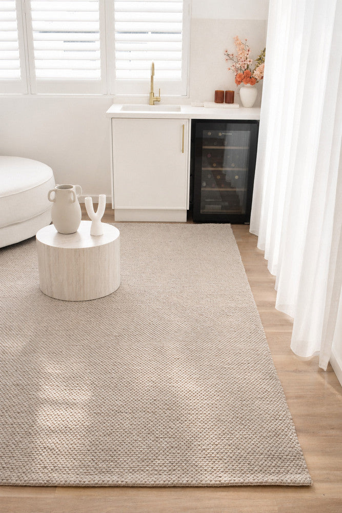 Allure Stone Mist Wool Rug