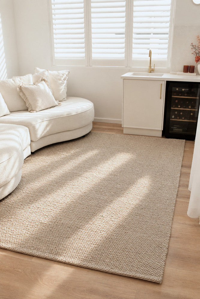 Allure Stone Mist Wool Rug