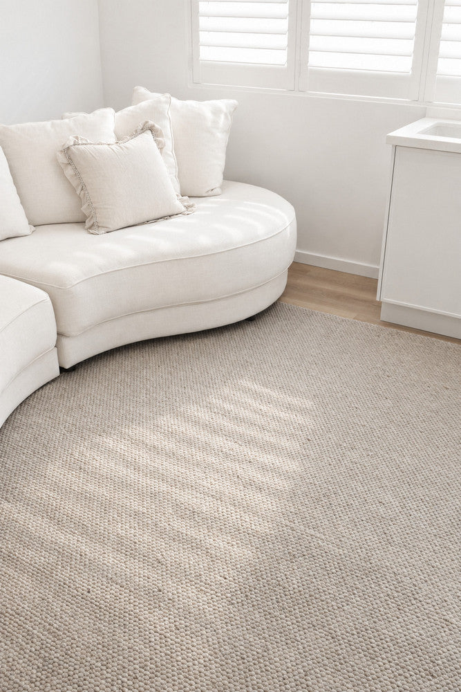 Allure Stone Mist Wool Rug