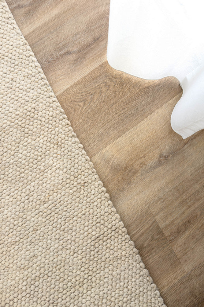 Allure Wheat Mist Wool Rug