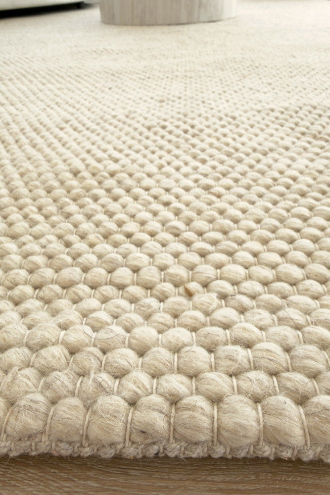 Allure Wheat Mist Wool Rug
