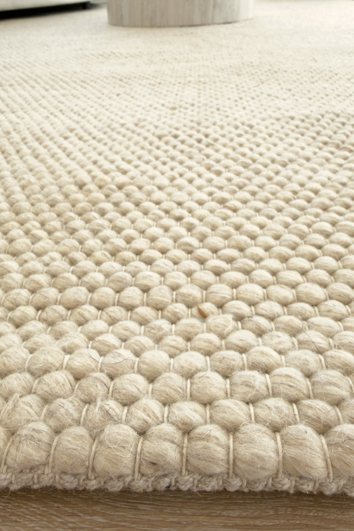 Allure Wheat Mist Wool Rug