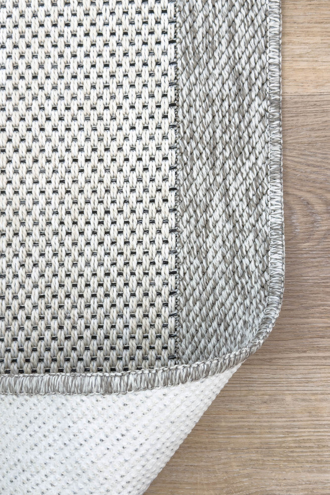 All Seasons Outdoor Cream Grey Runner