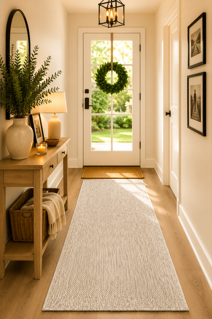 All Seasons Outdoor Light Beige Runner