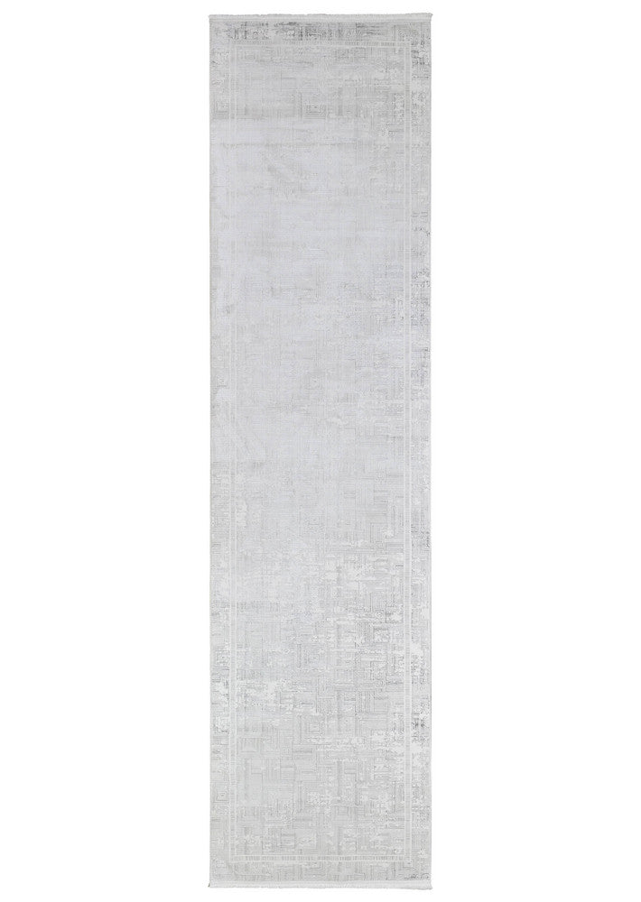 Eden 30279A Dark Grey Cream Runner