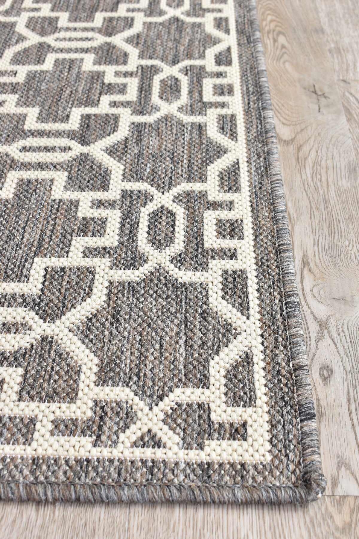 Long Island Runner Brown Cream 208-W71E