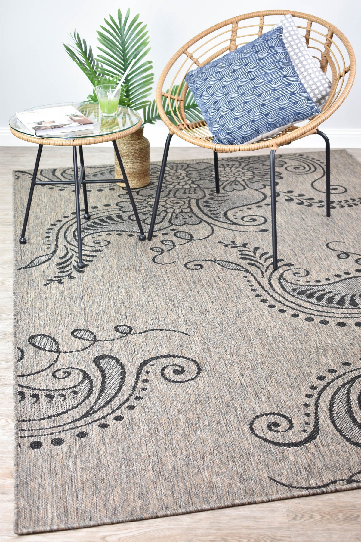 long island Beige Grey Rug 2902-J48H