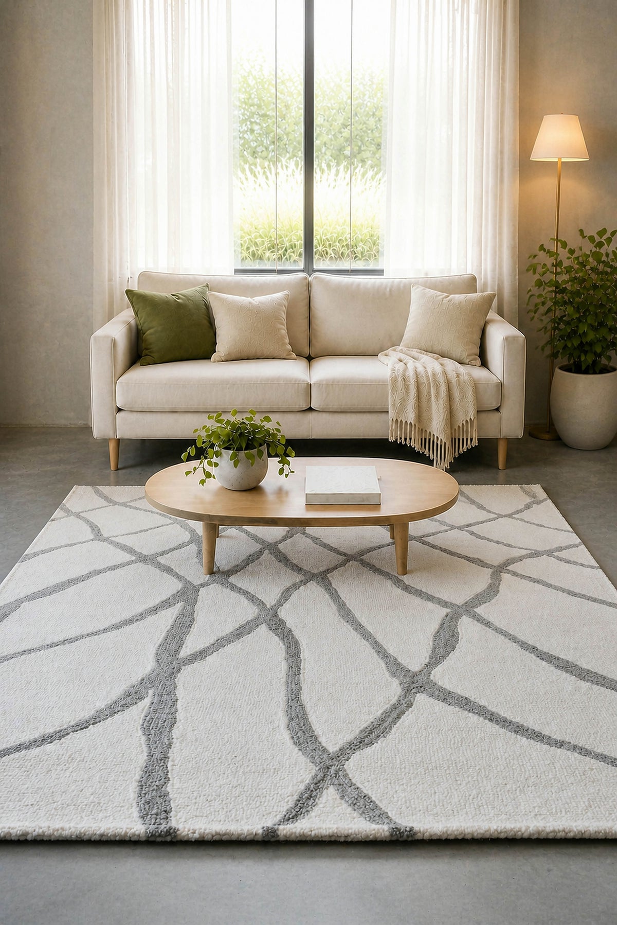 Luna Monterose Ivory Grey
