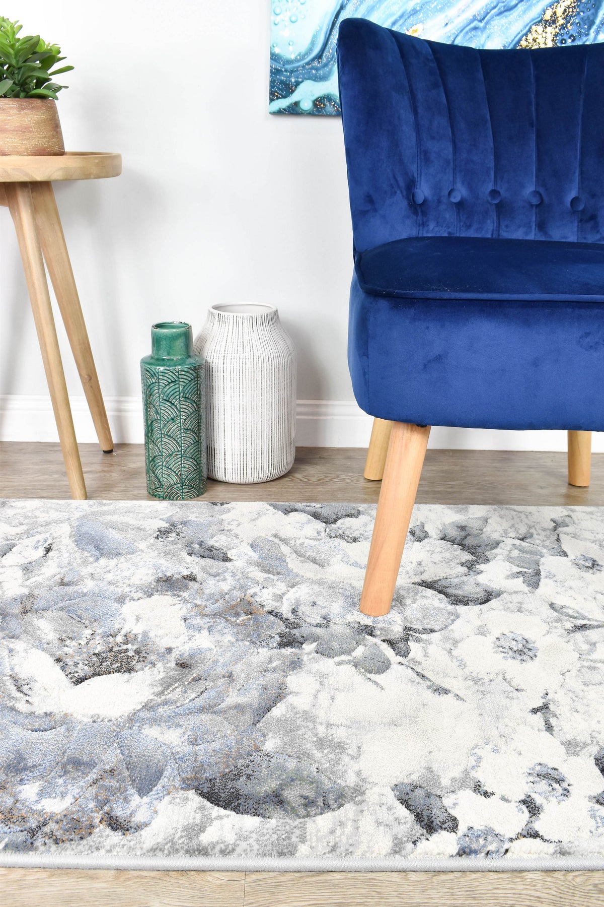 Modern Lounge Rug 63377-7676