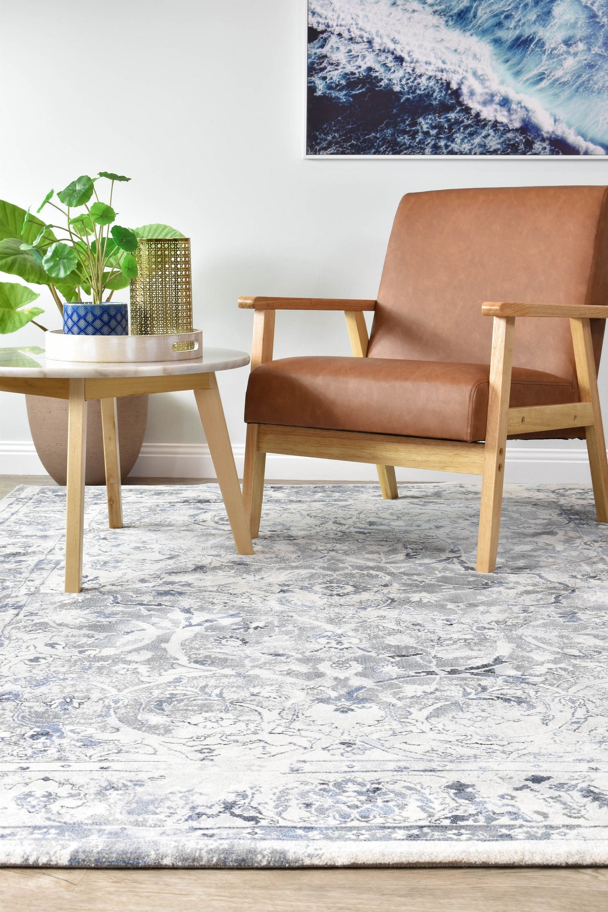 Modern Lounge Rug 63392-7646