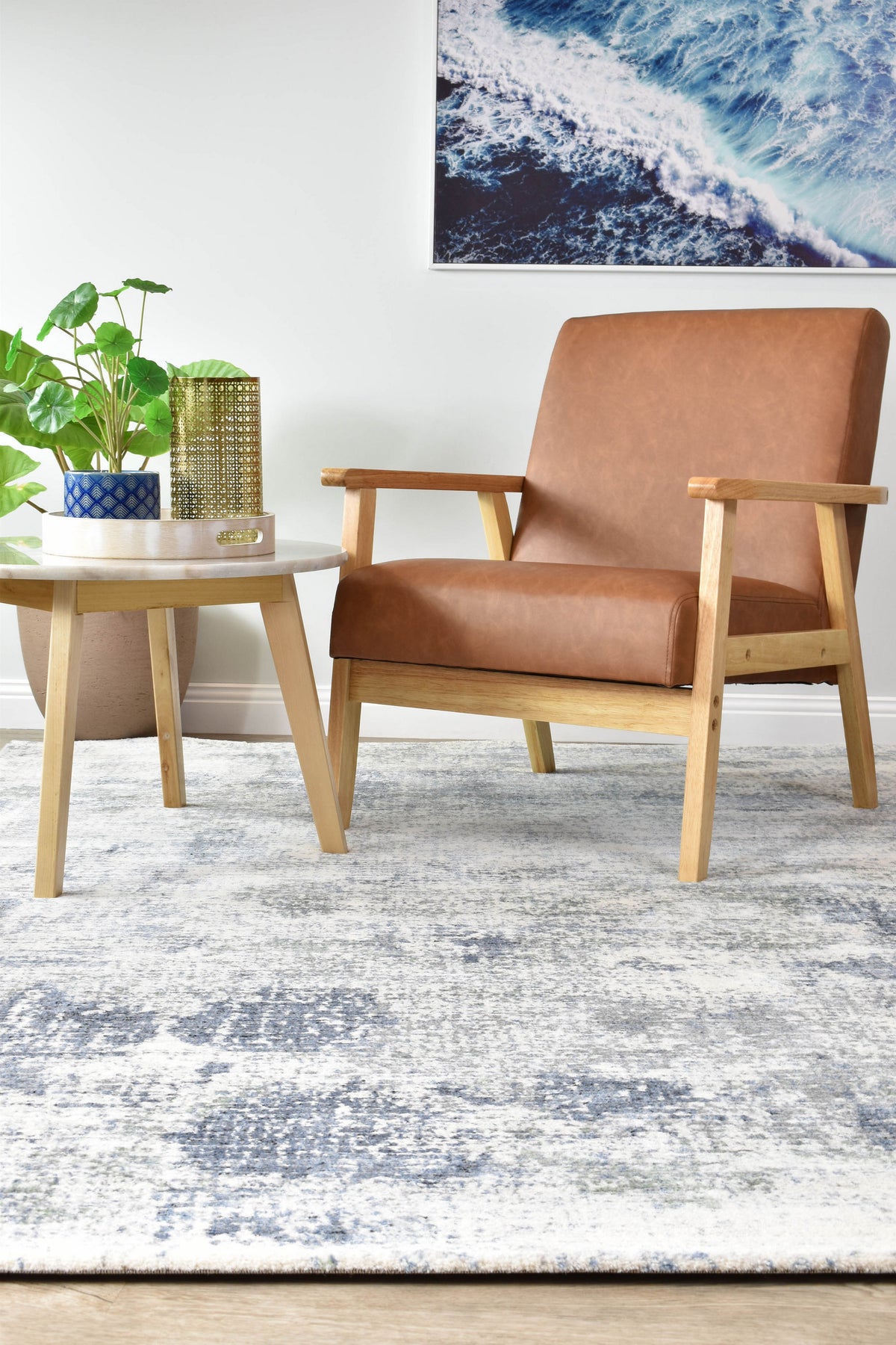 Modern Lounge Rug 63596-6656