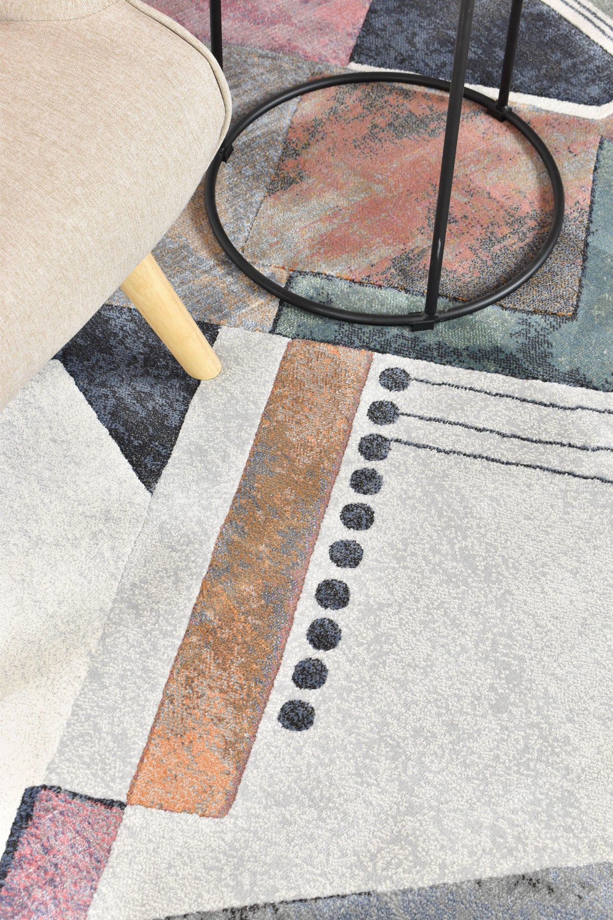 Modern Lounge Rug 63732-6626