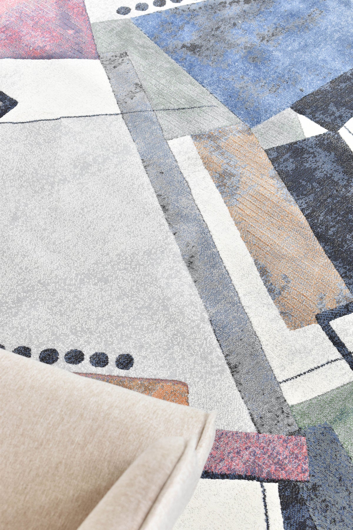 Modern Lounge Rug 63732-6626