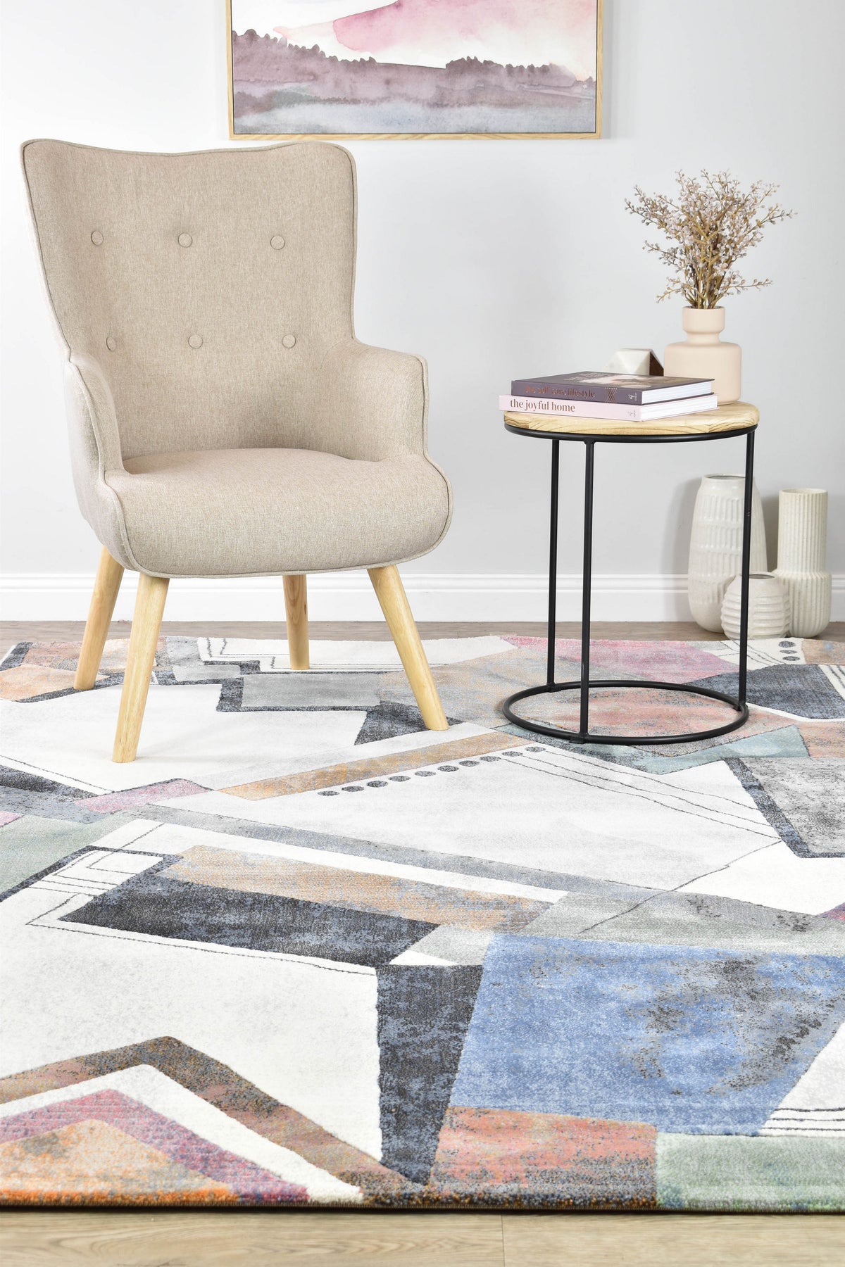 Modern Lounge Rug 63732-6626
