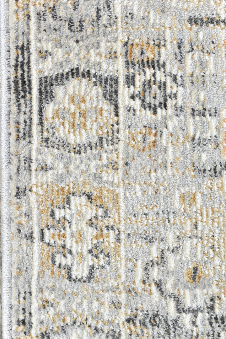 Marakesh Grey Mustard Rug 0320C