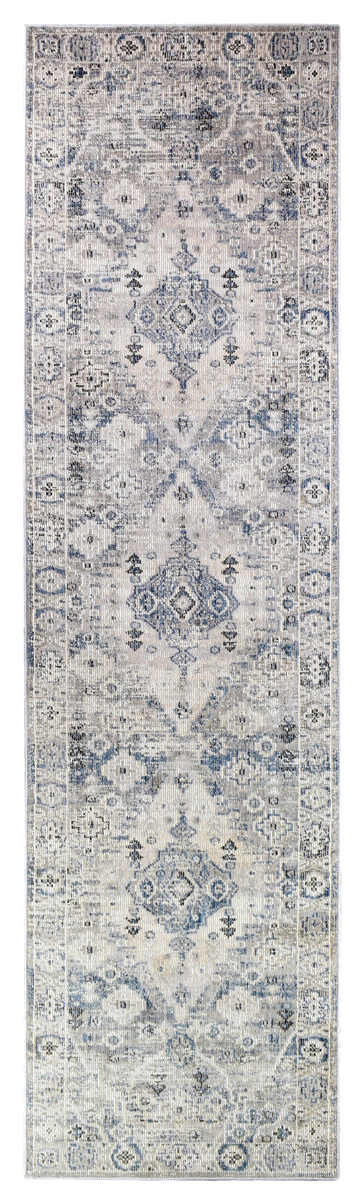 Marakesh Blue L.Grey Rug 0320C