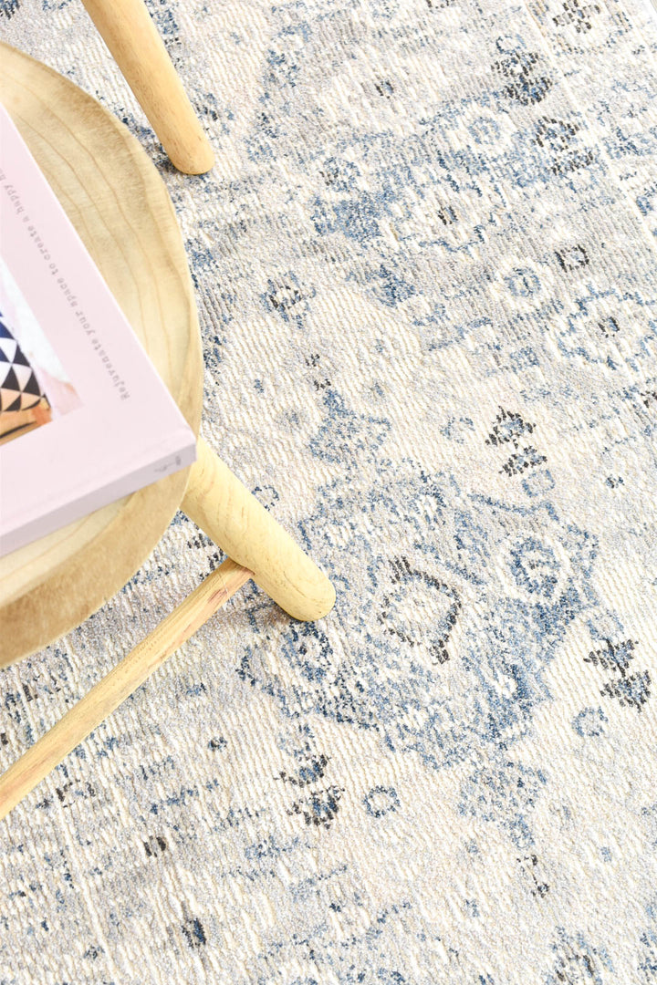 Marakesh Blue L.Grey Rug 0320C
