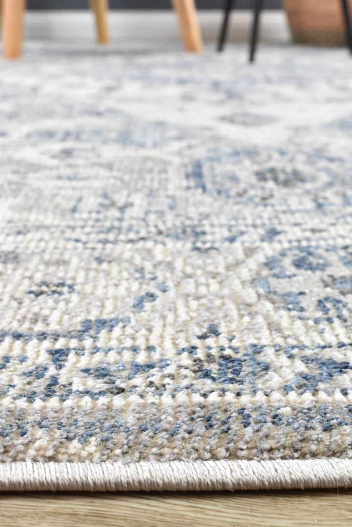 Marakesh Blue L.Grey Rug 0320C