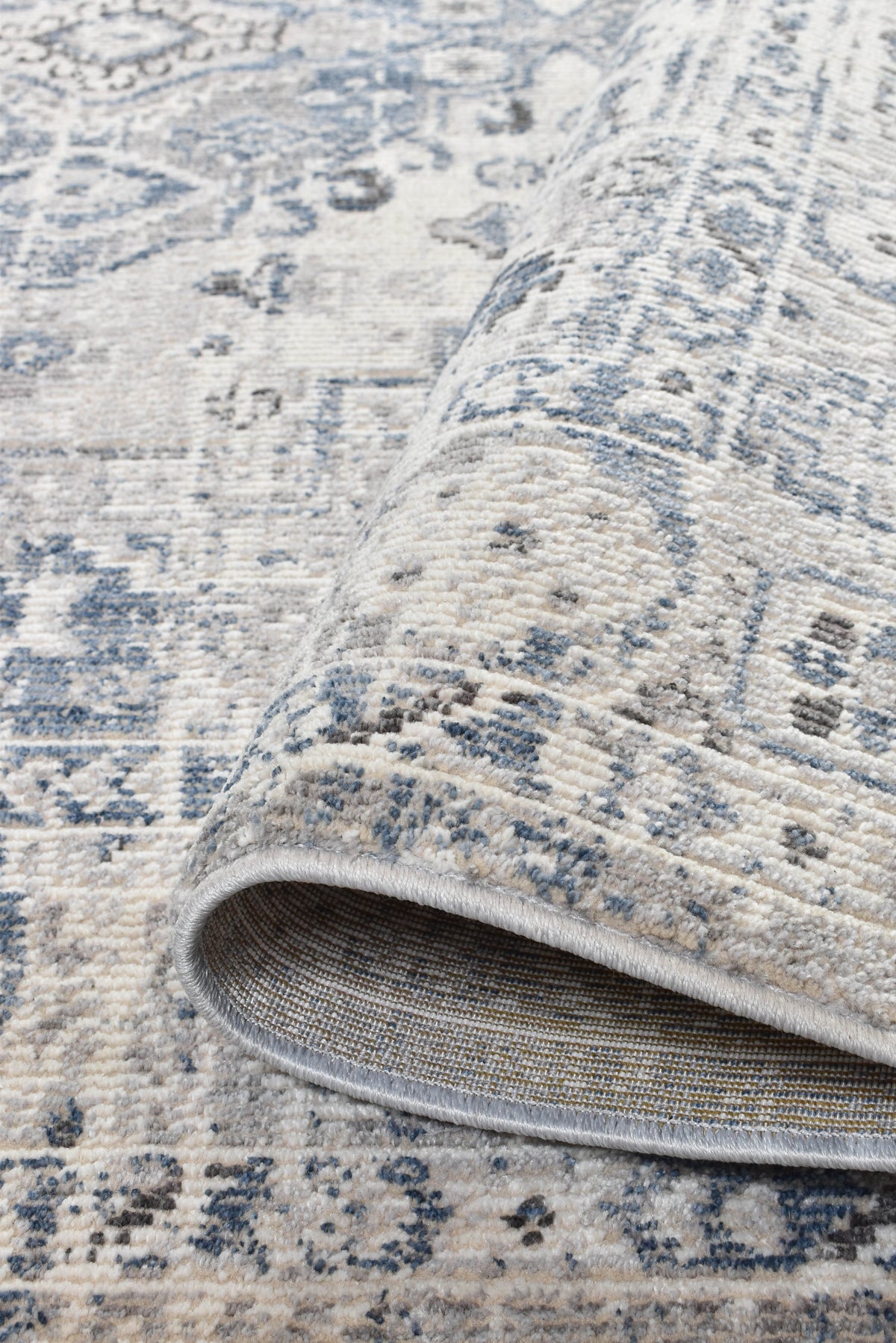 Marakesh Blue L.Grey Rug 0320C