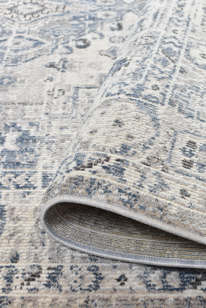 Marakesh Blue L.Grey Rug 0320C
