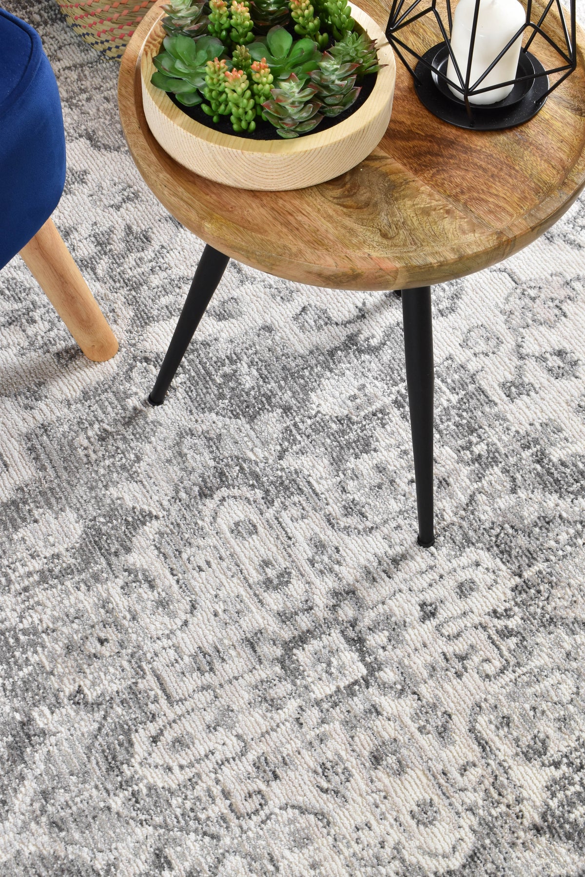 Marakesh Grey Rug 0321B