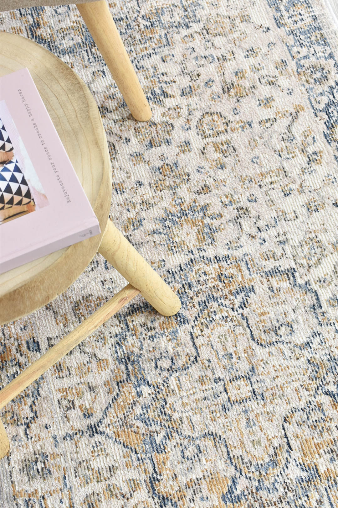 Marakesh Blue Grey Rug 0321B