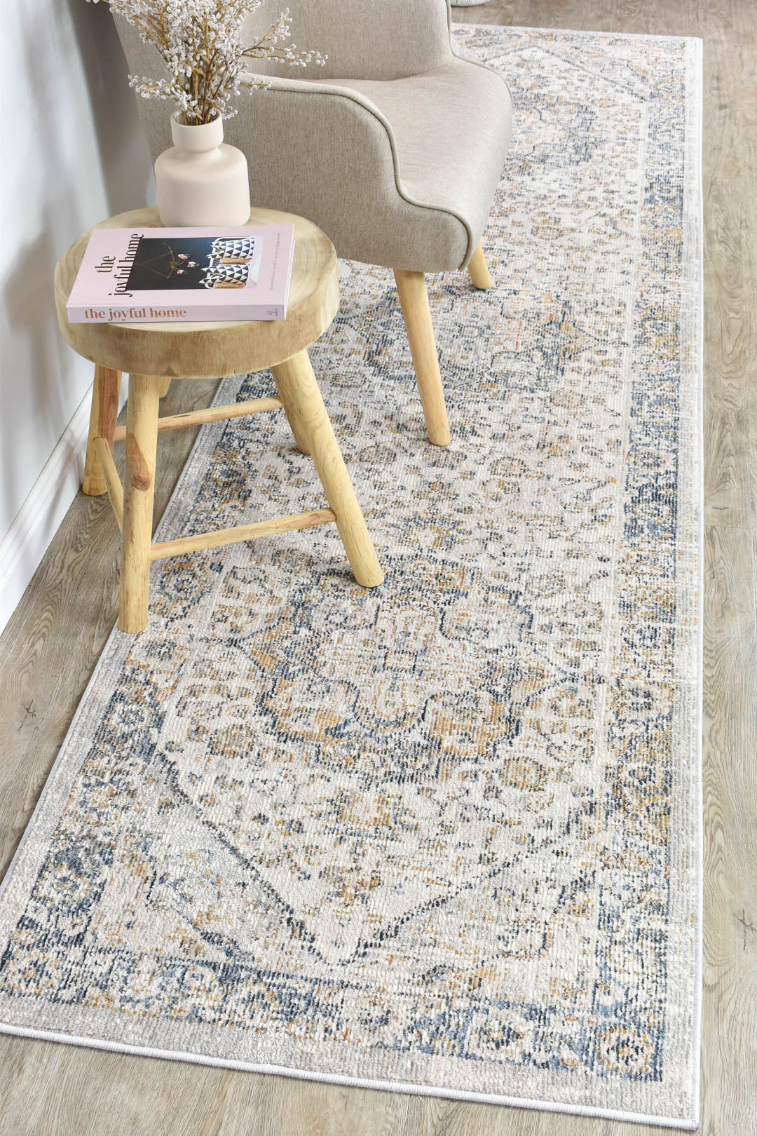 Marakesh Blue Grey Rug 0321B