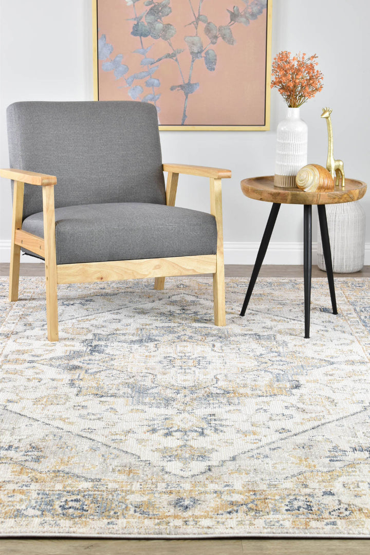 Marakesh Blue Grey Rug 0321B