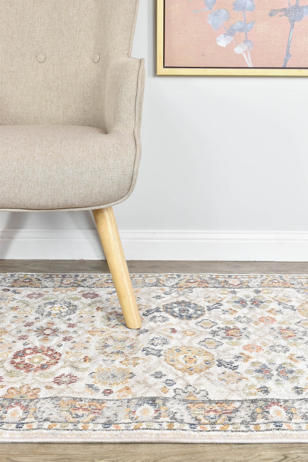 Marakesh Cream Runner Rug 0156A