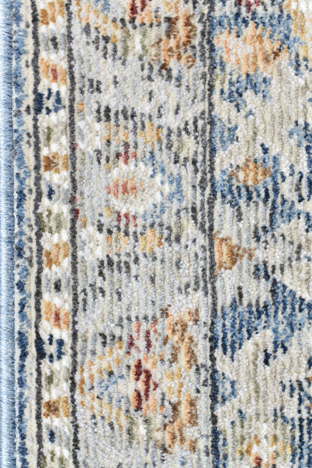 Marakesh Dark Blue Runner Rug A156A