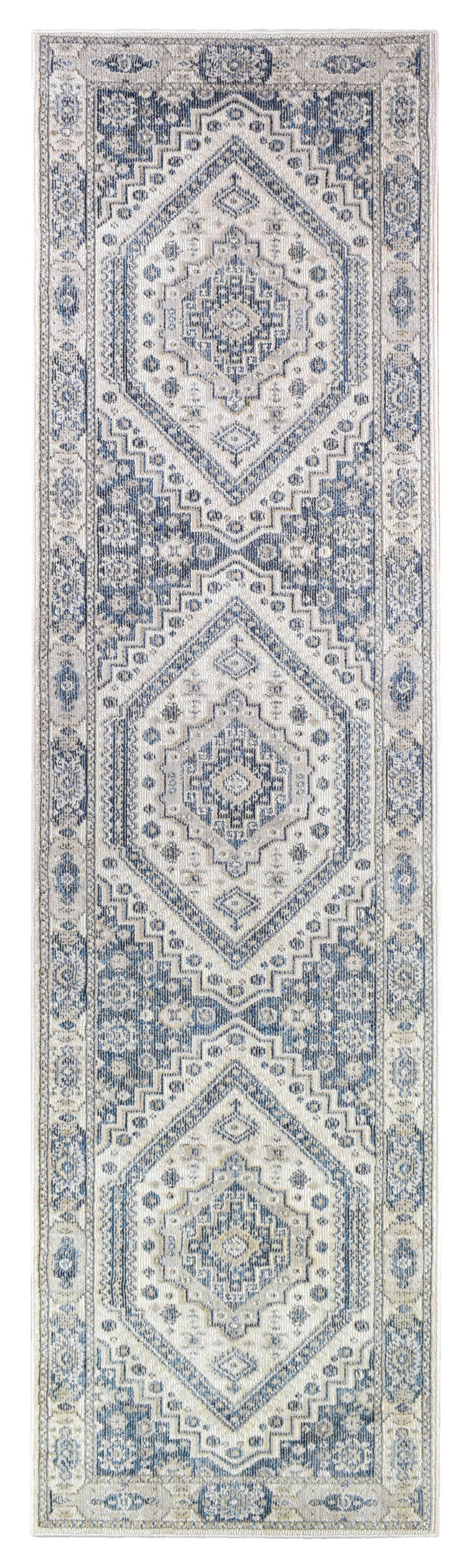 Marakesh Cream Blue Rug A161A