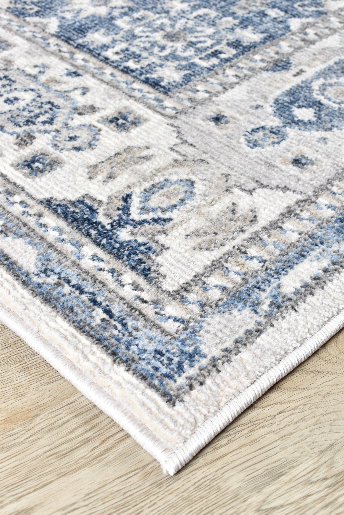Marakesh Cream Blue Rug A161A