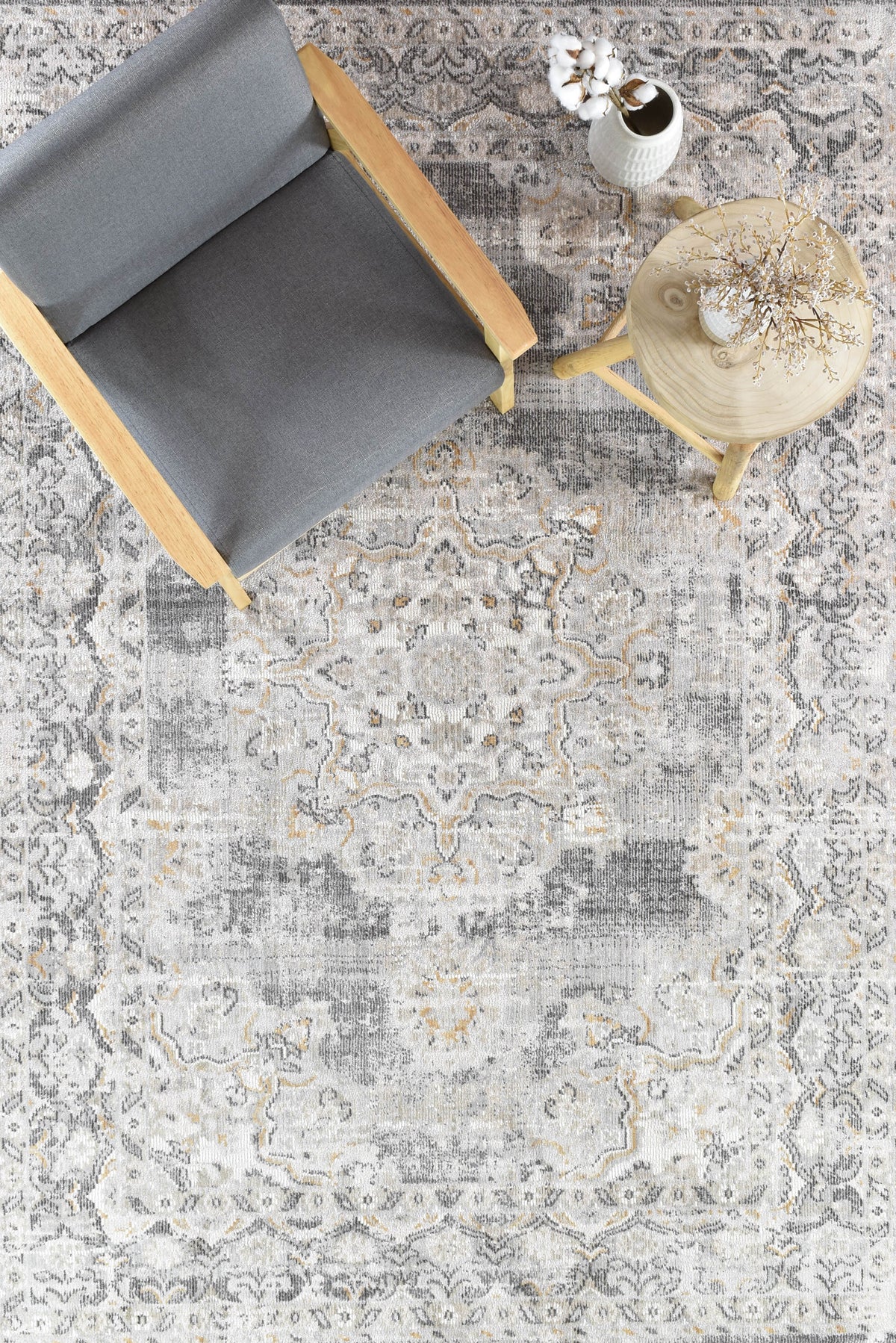 Marakesh L.Grey Rug 0318A
