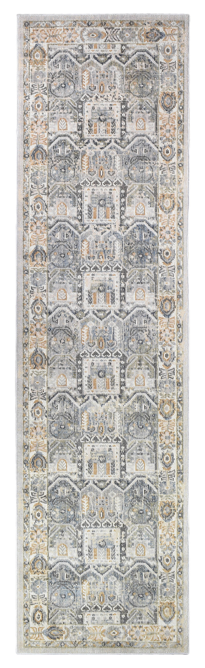 Marakesh Blue Grey Rug 0319A