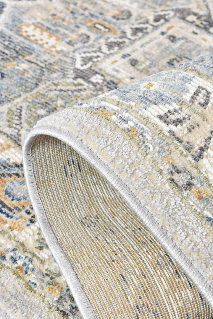 Marakesh Blue Grey Rug 0319A