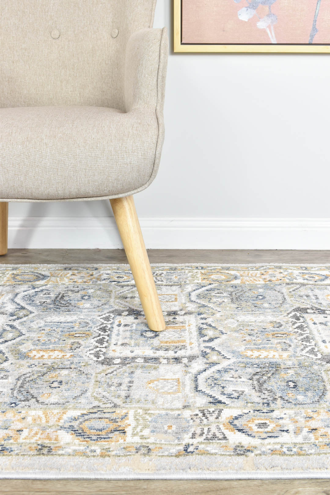 Marakesh Blue Grey Rug 0319A