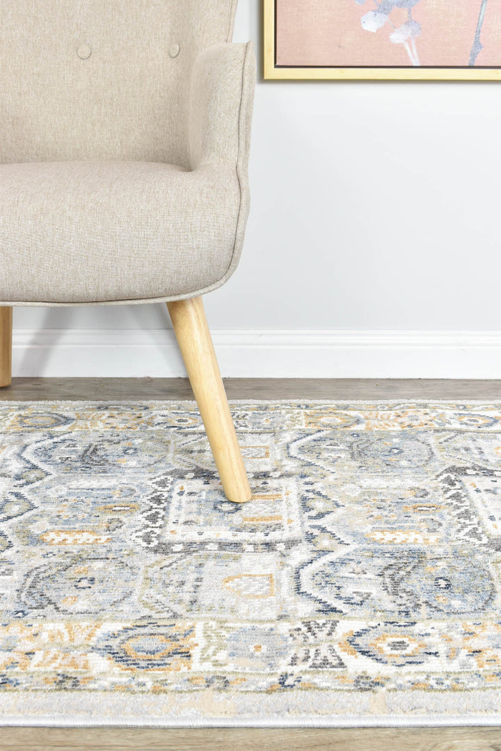 Marakesh Blue Grey Rug 0319A