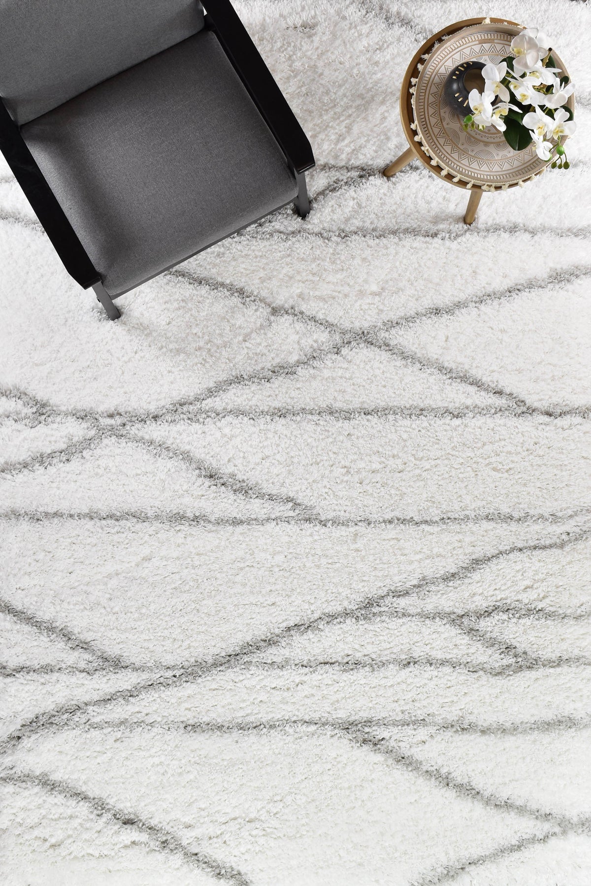 Mascot White Rug 8741A
