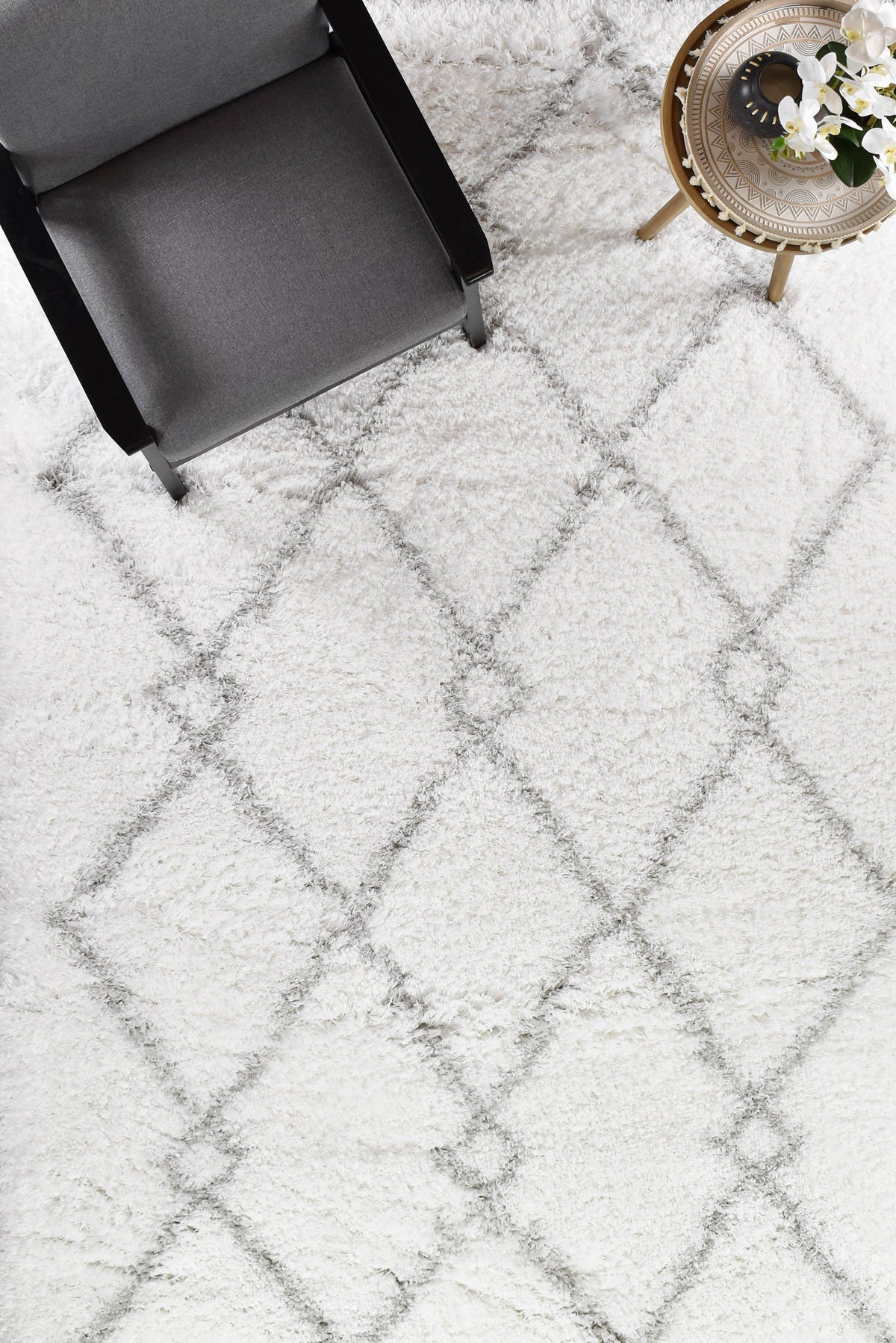 Mascot White Rug 8744A