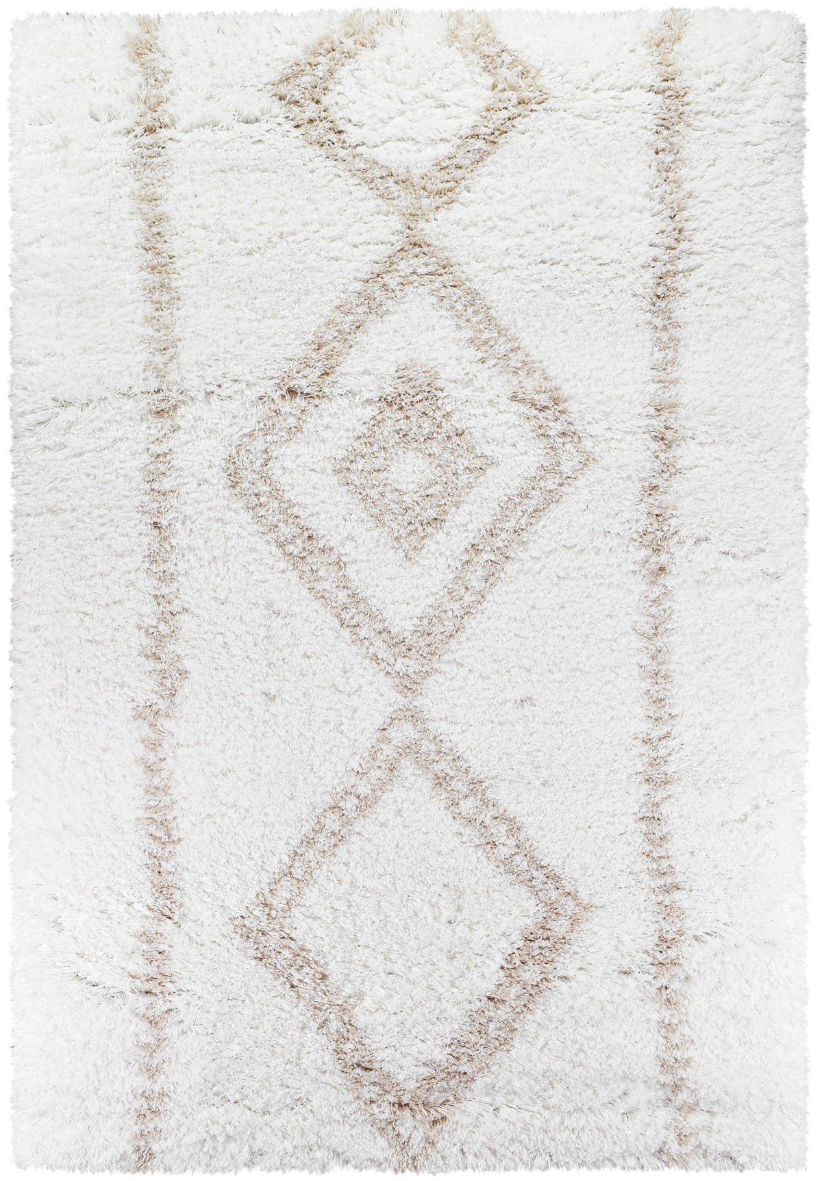 Mascot Beige White Rug 8745A