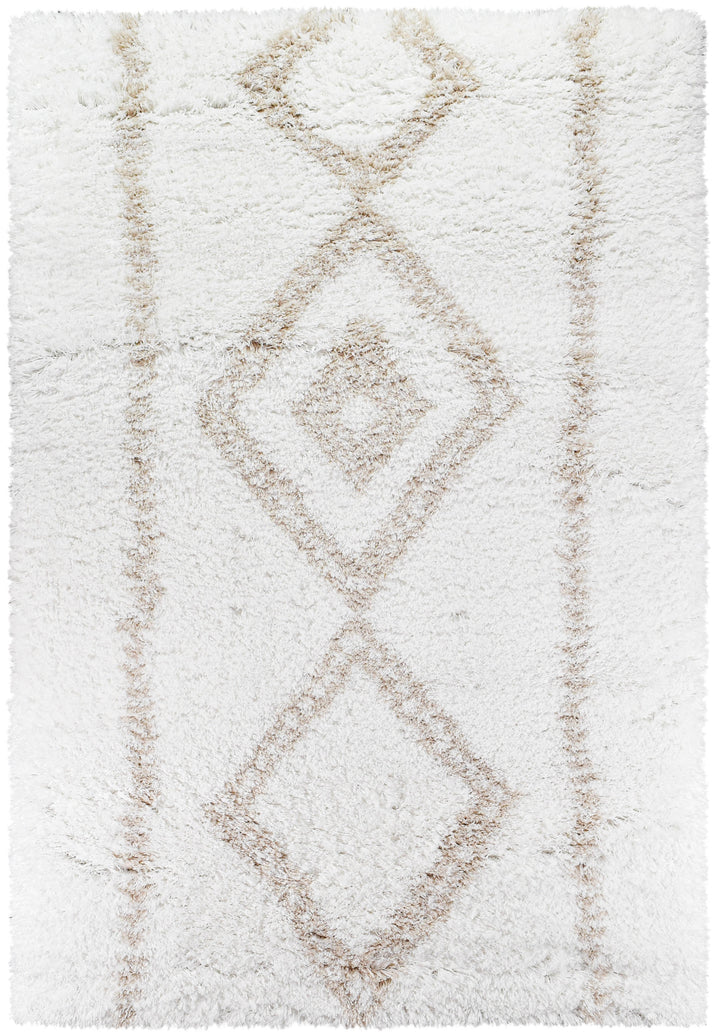 Mascot Beige White Rug 8745A