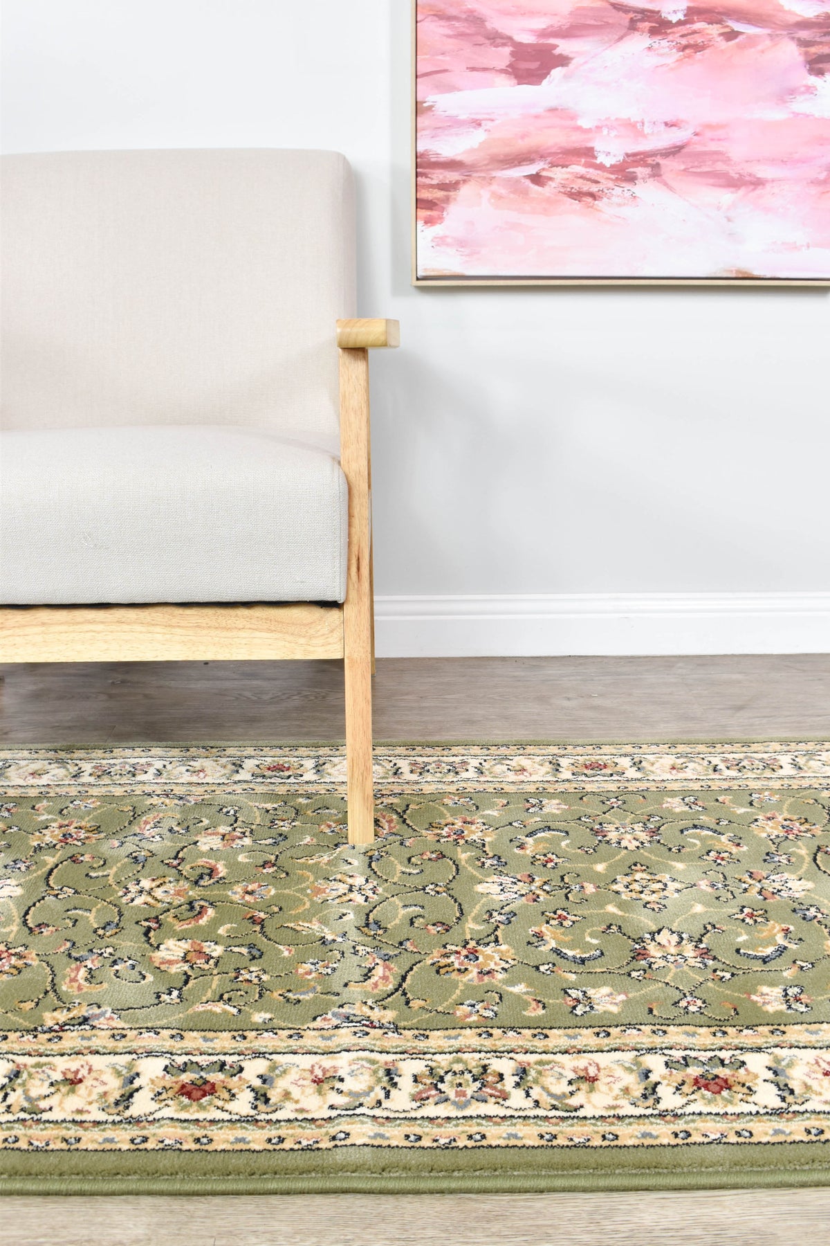 Michelangelo Green Rug 55368 4464
