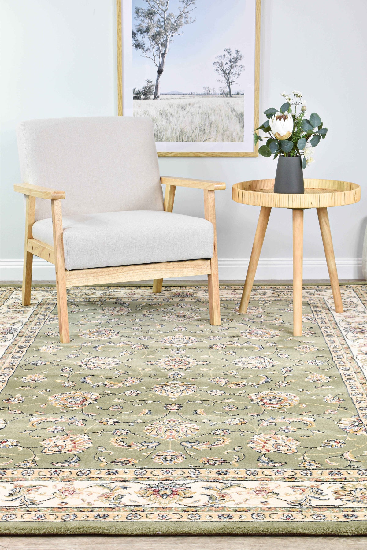 Michelangelo Green Rug 55368 4464