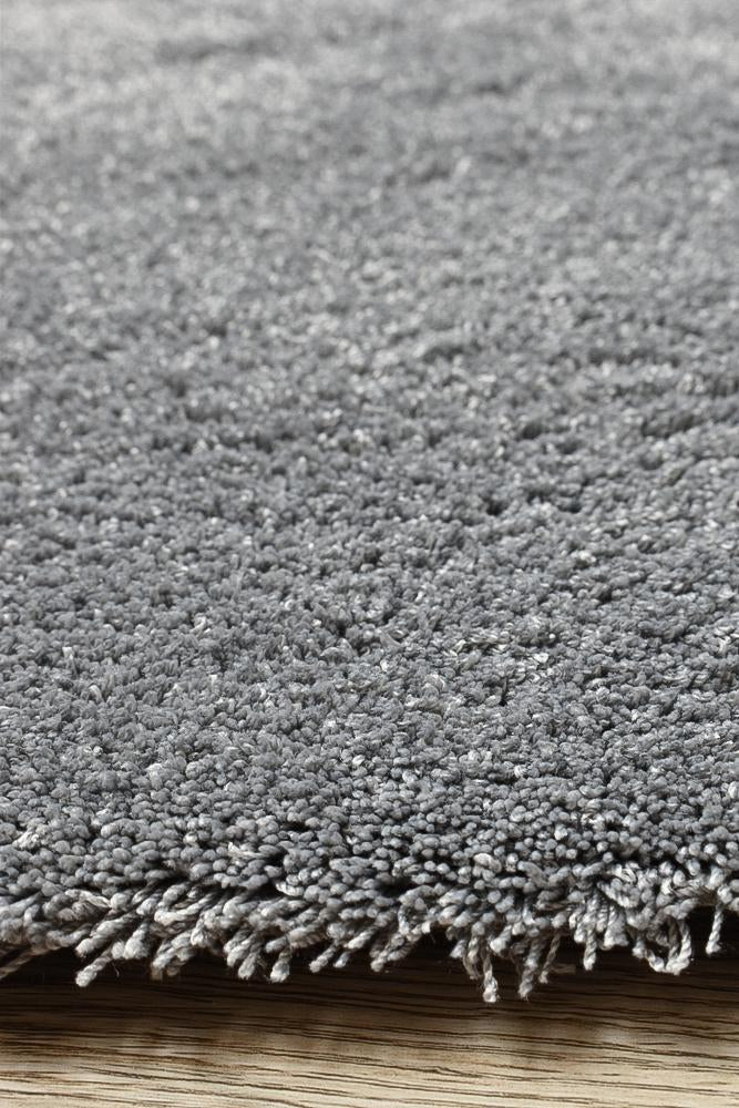 Gentle Super Soft Grey Rug-070